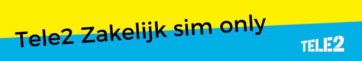 Tele2 Zakelijk sim only